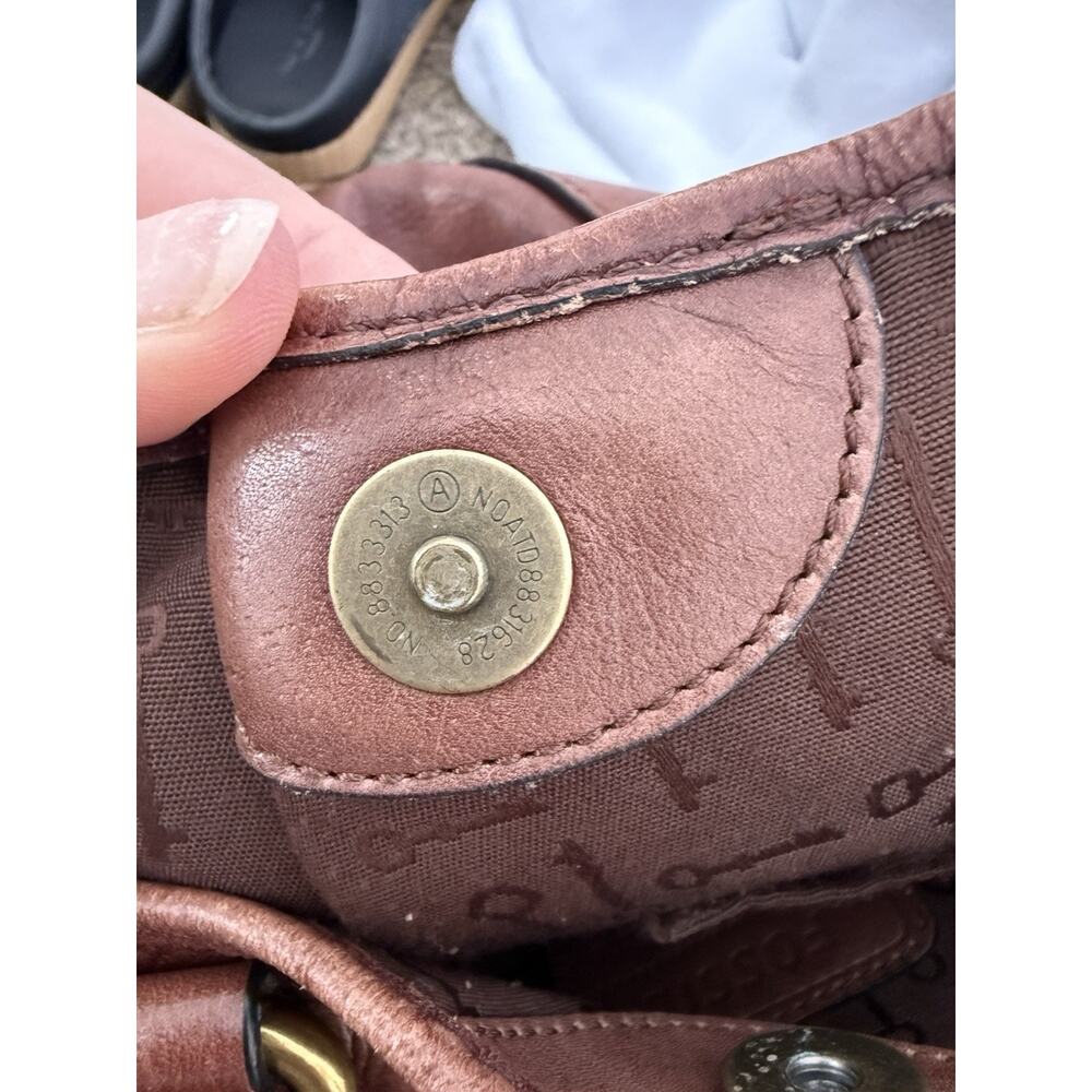 Fossil Long Live Vintage Brown Leather Shoulder Bag - Picture 14 of 14